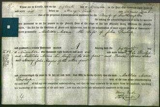 Deed by Married Women - Matilda Maria Bishop-Original Ancestry