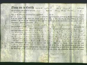 Deed by Married Women - Ann Jenkinson-Original Ancestry
