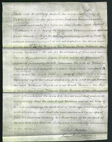 Deed by Married Women - Sarah Warman Shepherd-Original Ancestry