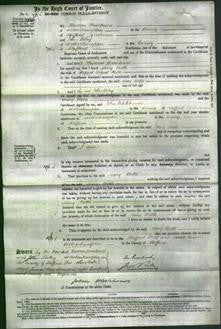 Court of Common Pleas - Mary Kettle-Original Ancestry