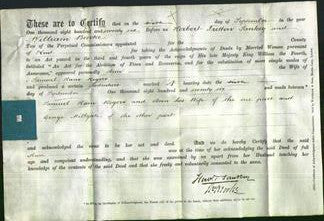 Deed by Married Women - Ann Rogers-Original Ancestry