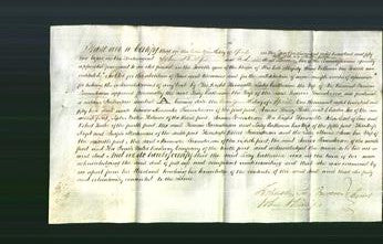 Deed by Married Women - The Right Honorable Lady Catherine Saunderson-Original Ancestry