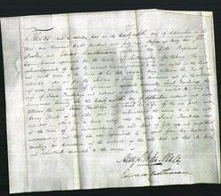 Deed by Married Women - Sarah Trowbridge-Original Ancestry