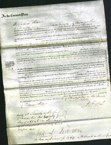 Court of Common Pleas - Maria Clarke-Original Ancestry