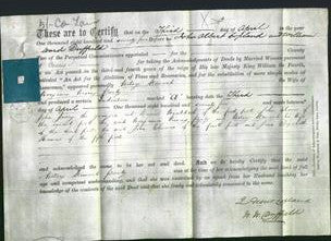 Deed by Married Women - Betsey Steward Purdy-Original Ancestry