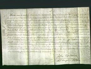 Deed by Married Women - Ann Atkins, Jane Chapman-Original Ancestry