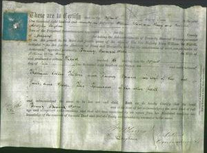 Deed by Married Women - Fanny Bourn Waters-Original Ancestry