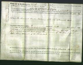Deed by Married Women - Charlotte Holloway-Original Ancestry