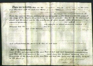 Deed by Married Women - Sarah Horwood-Original Ancestry