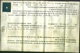 Deed by Married Women - Elizabeth Wilbey-Original Ancestry