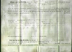 Deed by Married Women - Ann Burrows-Original Ancestry