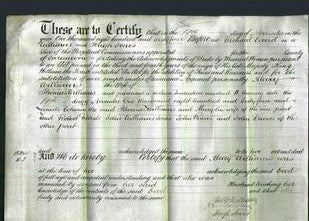 Deed by Married Women - Mary Williams-Original Ancestry
