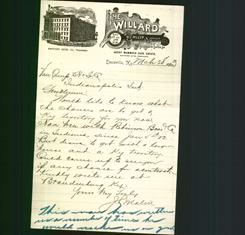 Letterhead - The Willard
