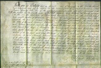 Deed by Married Women - Elizabeth Attwood-Original Ancestry