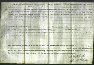 Deed by Married Women - Ann Sanday-Original Ancestry