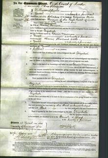 Court of Common Pleas - Elizabeth Farrant-Original Ancestry