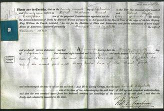Deed by Married Women - Harriett Elizabeth Allen-Original Ancestry
