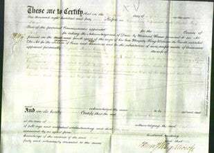 Deed by Married Women - Elizabeth Stevens Cramp-Original Ancestry