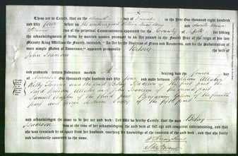 Deed by Married Women - Betsey Isaacson-Original Ancestry