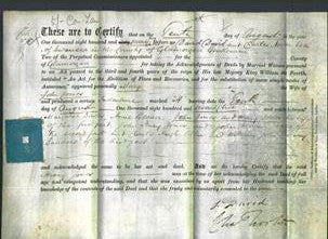 Deed by Married Women - Mary Jones-Original Ancestry