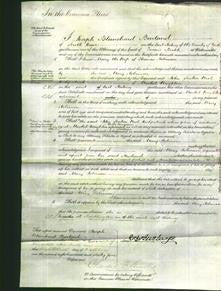 Court of Common Pleas - Mary Robinson-Original Ancestry