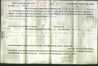 Deed by Married Women - Elizabeth Beardmore-Original Ancestry