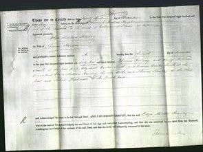 Deed by Married Women - Eliza Matilda Ramsay-Original Ancestry