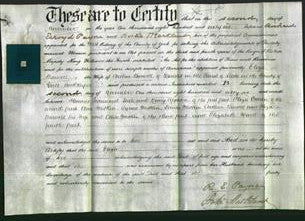 Deed by Married Women - Eliza Burwell-Original Ancestry