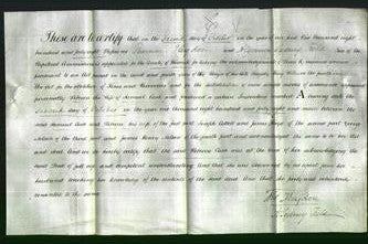 Deed by Married Women - Rebecca Cash-Original Ancestry