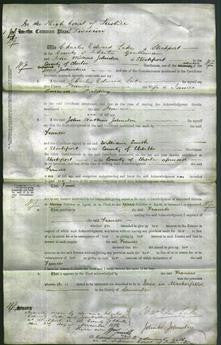 Court of Common Pleas - Francis Fielding-Original Ancestry