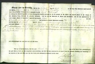 Deed by Married Women - Sarah Kew-Original Ancestry