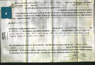Deed by Married Women - Mary Ann Wells-Original Ancestry
