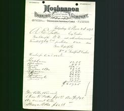 Bank Letterhead - Moshannon Banking Company