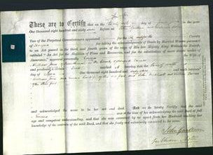 Deed by Married Women - Emma Jones-Original Ancestry