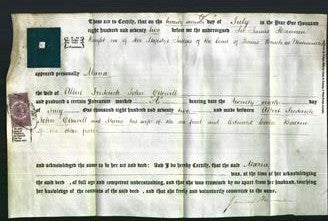 Deed by Married Women - Maria Ottewill-Original Ancestry