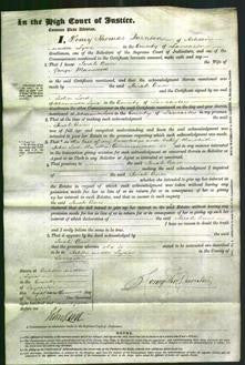 Court of Common Pleas - Sarah Ann Marwood-Original Ancestry