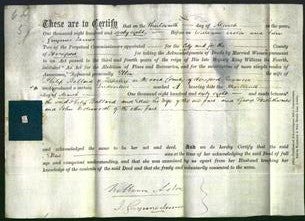Deed by Married Women - Ellen Ballard-Original Ancestry