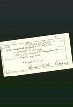 Wakefield, Massachusetts Payment Voucher - Joseph E Hayes