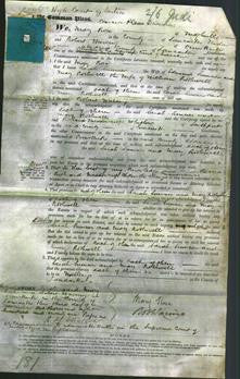 Court of Common Pleas - Sarah Sumner and Mary Rothwell-Original Ancestry