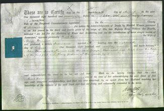 Deed by Married Women - Sarah Ann Marwood-Original Ancestry