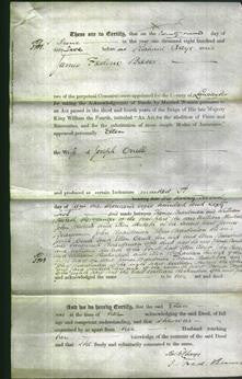 Deed by Married Women - Ellen Onell-Original Ancestry