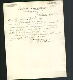 Letterhead - VanCamp Glass Company