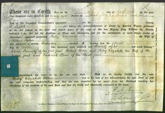 Deed by Married Women - Betsy Elizabeth Fisher-Original Ancestry