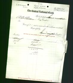 Bank Letterhead - Central National Bank