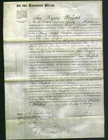 Court of Common Pleas - Jane Lawford-Original Ancestry