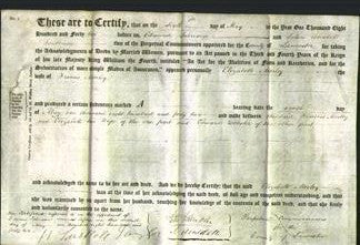 Deed by Married Women - Elizabeth Morley-Original Ancestry