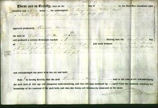 Deed by Married Women - Priscilla Morris-Original Ancestry