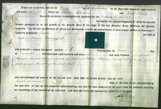 Deed by Married Women - Sarah Tunnicliffe-Original Ancestry
