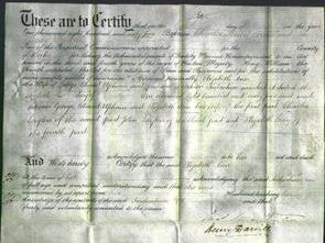 Deed by Married Women - Elizabeth Ann Upham-Original Ancestry