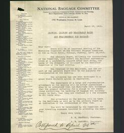 Letterhead - National Baggage Committee